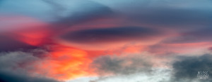 Such rich colours on a cloud formation
